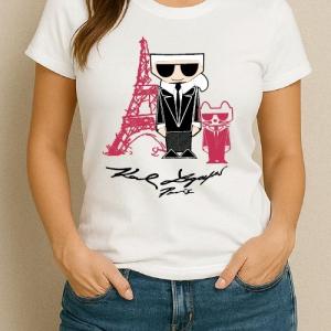 T-shirt imprimé Karl nBlanc Paris