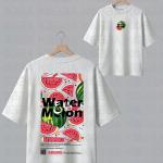 Delle3 Summer fruits T-shirt oversize