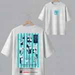 Flowers Summer fruits T-shirt oversize
