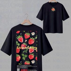 Strawberry Summer fruits T-shirt oversize