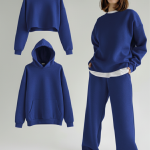 Sweat en molleton haut de gamme – Pull, Crop Top ou Capuche au choix